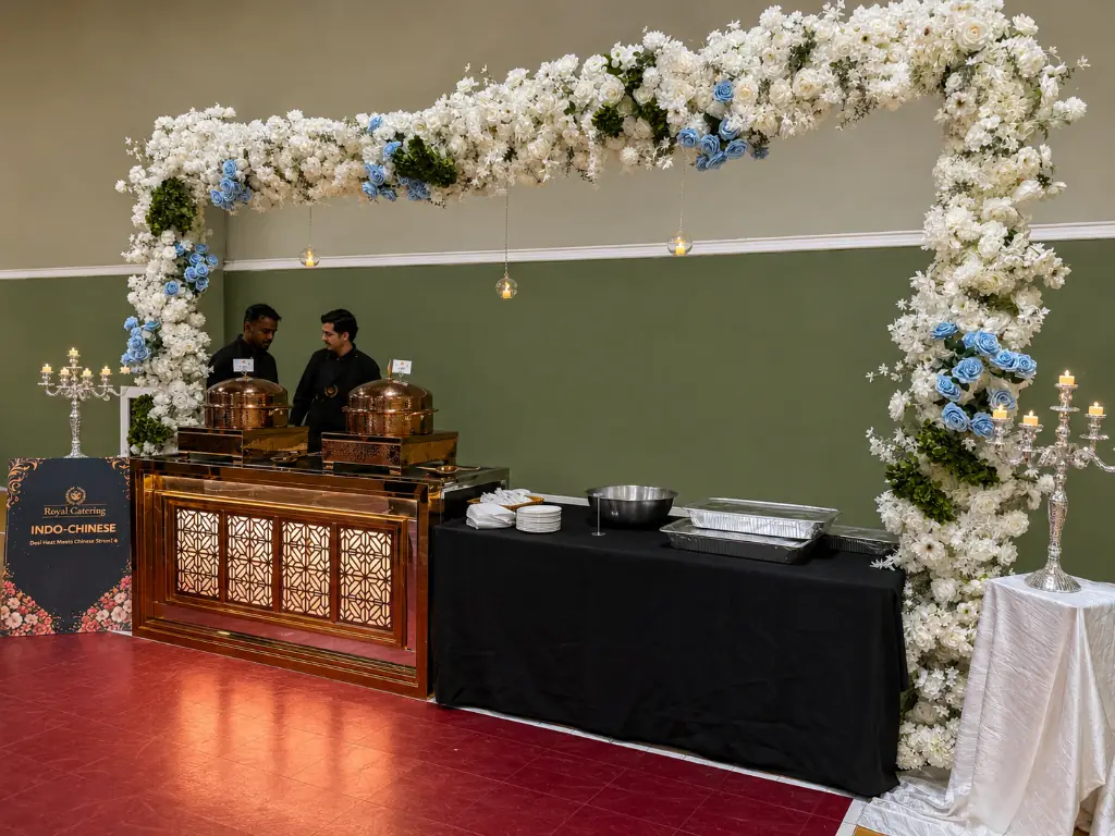 Starters and Italian food stations by Royal Catering Nashville